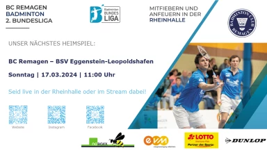 2. Bundesliga Süd - BC Remagen vs. BSV Eggenstein-Leopoldshafen