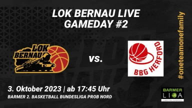 2. Spieltag: LOK BERNAU vs. BBG Herford
