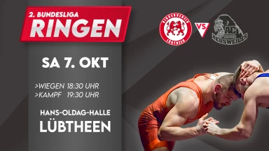 Ringen 2. Bundesliga: RV Lübtheen - AC Heusweiler