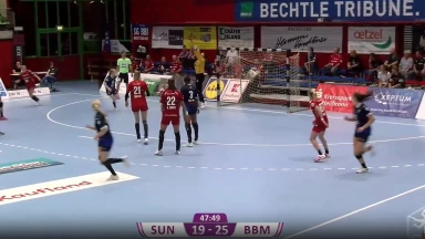 DHB-Pokal der Frauen: Doppeltes Highlight! Moreschi fängt Heber und wirft Tor