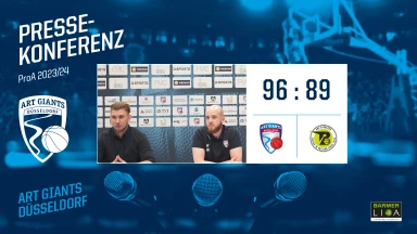 PRESSEKONFERENZ | ART Giants Düsseldorf vs. BBC Bayreuth (96:89) | 2023/24