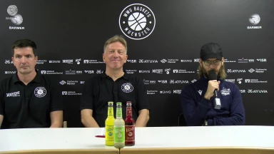 Pressekonferenz: Uni Baskets Münster vs. Medipolis SC Jena