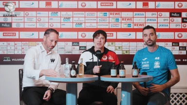 Pressekonferenz - Gartenzaun24 Basktes Paderborn vs. PS Karlsruhe Lions