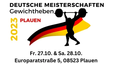 Deutsche Meisterschaften Gewichtheben | 2023 Plauen - Tag 2