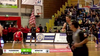 Recap: Gartenzaun24 Baskets Paderborn vs. Uni Baskets Münster | Zusammenfassung