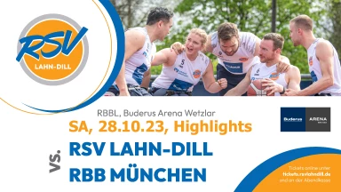 HL: RSV Lahn-Dill VS RBB München Iguanas Saison RBBL 2023/24