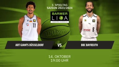 ProA: ART Giants Düsseldorf vs. BBC Bayreuth