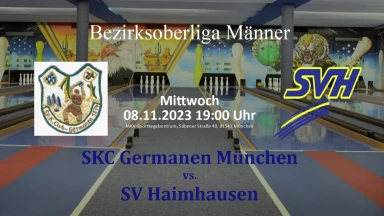 SKC Germanen München H2 - SV Haimhausen H1