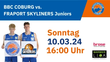ProB Süd: BBC Coburg vs. FRAPORT SKYLINERS Juniors