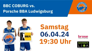 ProB Süd: BBC Coburg vs. Porsche BBA Ludwigsburg