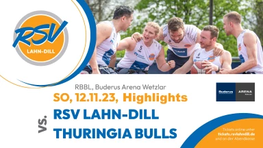 HL: RSV Lahn-Dill VS RSB Thuringia Bulls    Saison RBBL 2023/24