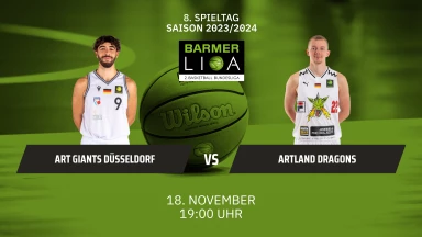 ProA: ART Giants Düsseldorf vs. Artland Dragons