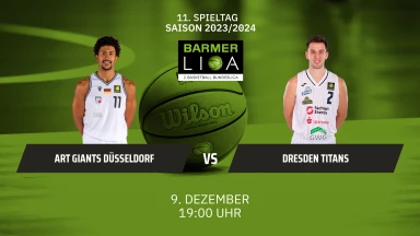 ProA: ART Giants Düsseldorf vs. Dresden Titans