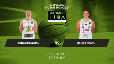 ProA: Artland Dragons vs. Dresden Titans