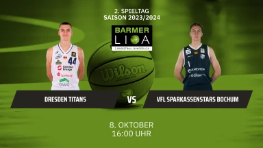 ProA: Dresden Titans vs. VfL SparkassenStars Bochum