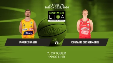 ProA: Phoenix Hagen vs. JobStairs GIESSEN 46ers