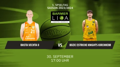 ProA: RASTA Vechta II vs. Bozic Estriche Knights Kirchheim