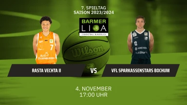ProA: RASTA Vechta II vs. VfL SparkassenStars Bochum