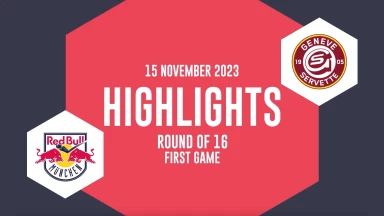 CHL Highlights: Red Bull Munich vs. Genève-Servette - Round of 16
