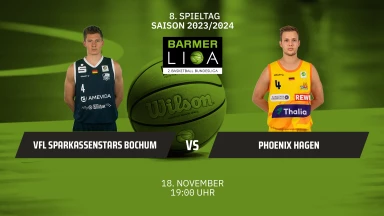 ProA: VfL SparkassenStars Bochum vs. Phoenix Hagen