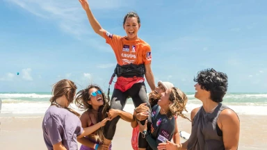 Die Kite-Surf-Elite dominiert bei GKA Kite-Surf World Cup 2023 in Cauipe (BRA)