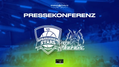 Pressekonferenz VfL Sparkassenstars Bochum vs Phoenix Hagen