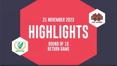 CHL Highlights: Färjestad Karlstad vs. EHC Biel-Bienne - Round of 16