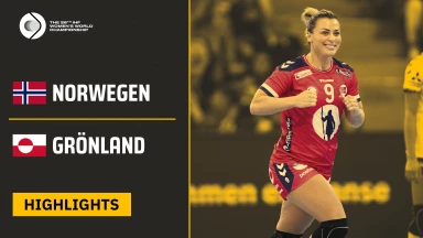 WM der Frauen: Grönland ohne Chance gegen starke Norwegerinnen | Highlights