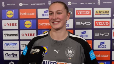 WM der Frauen: Deutschland vs. Japan - Interview Viola Leuchter
