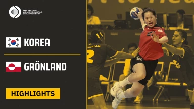 WM der Frauen: Südkorea mit Blitzstart gegen Grönland | Highlights