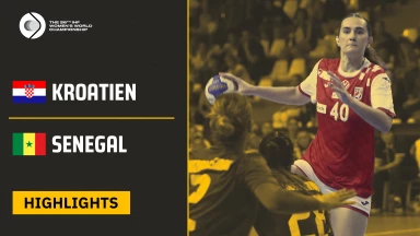 WM der Frauen: Spannung bis zum Schluss bei Kroatien gegen Senegal | Highlights