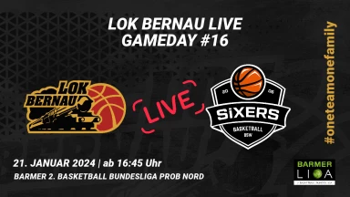 ProB: LOK Bernau vs. BSW Sixers