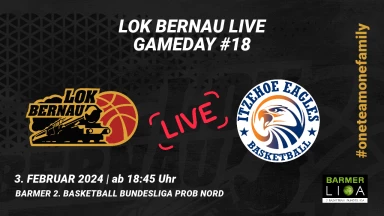 ProB: LOK Bernau vs. Itzehoe Eagles