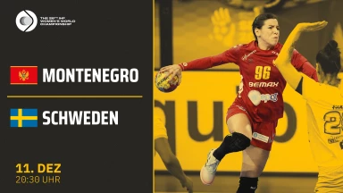 WM der Frauen: Montenegro vs. Schweden - Gruppe I