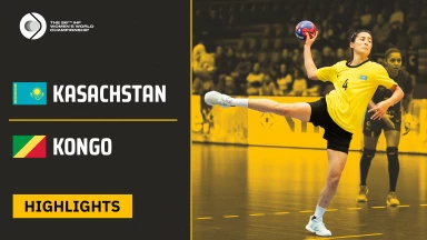 WM der Frauen: Der Kongo schlägt Kasachstan mit Last-Minute-Kempa | Highlights
