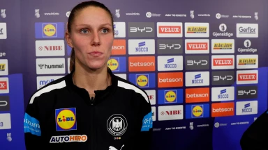 WM der Frauen: Serbien vs. Deutschland - Interview Xenia Smits