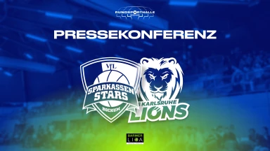 Pressekonferenz VfL SparkassenStars Bochum vs PS Karlsruhe Lions