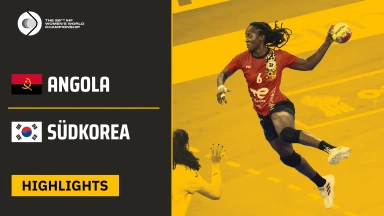 WM der Frauen: Spannung bis zur letzten Minute zwischen Angola und Korea | Highlights