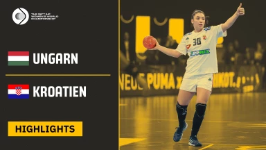 WM der Frauen: Die erste & entscheidende Führung in 59. Minute zwischen Ungarn und Kroatien | Highlights