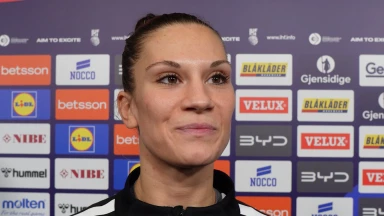 WM der Frauen: Deutschland vs. Dänemark - Interview Julia Behnke