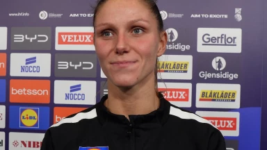 WM der Frauen: Deutschland vs. Dänemark - Interview Xenia Smits