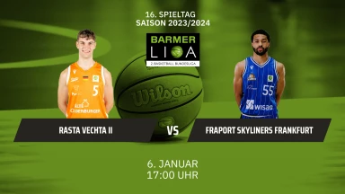 ProA: RASTA Vechta II vs. FRAPORT SKYLINERS