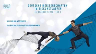 Deutsche Meisterschaften im Eiskunstlauf 2024 Tag 3