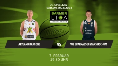 ProA: Artland Dragons vs. VfL SparkassenStars Bochum