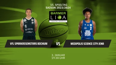 ProA: VfL SparkassenStars Bochum vs. Medipolis SC Jena