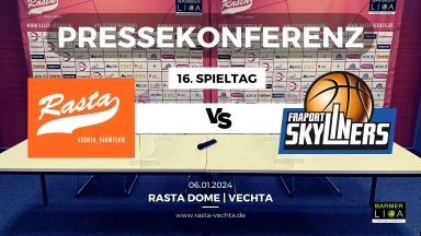 PK: RASTA Vechta II - FRAPORT SKYLINERS 96:78 (6.1.24)