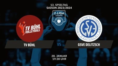 2BLSM: TV Bühl vs. GSVE Delitzsch