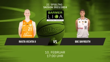 ProA: RASTA Vechta II vs. BBC Bayreuth