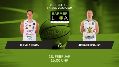 ProA: Dresden Titans vs. Artland Dragons