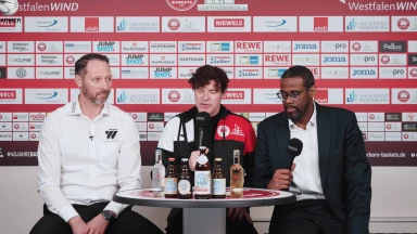 Pressekonferenz - Gartenzaun24 Baskets Paderborn vs. Artland Dragons